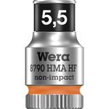 Wera Belt A 1 Set di bussole, chiave combinata   Nero, Set di bussole, 1/4", Metrico, 9 testina/e, 4,4.5,5,5.5,6,7,8,10,13 mm, 1/4"
