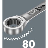 Wera Joker Chiavi inglesi combinate, Chiave 10 mm, Acciaio inossidabile, Acciaio al cromo-molibdeno, Cromo, Opaco, Germania