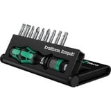 Wera Kompakt 10 Set Cacciavite a cricchetto, Set di bit Nero/Verde, Nero/Verde, Nero