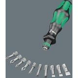Wera Kompakt 10 Set Cacciavite a cricchetto, Set di bit Nero/Verde, Nero/Verde, Nero