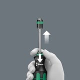Wera Kompakt 20 Cacciaviti manuali, Set di bit Nero/Verde