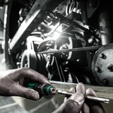 Wera Kraftform Kompakt 62 Set Cacciavite multifunzione, Set di bit Nero/Verde, Nero