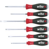 Wiha Set di cacciaviti SoftFinish, 6 pezzi, Cacciavite Nero/Rosso