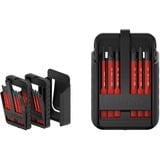 Wiha Set di punte slimBit electric, Set di bit rosso