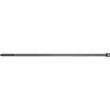 fischer 87489 fascetta Fascetta per scala Nylon Nero, Fascette ferma-cavo Nero, Fascetta per scala, Nylon, Nero, 12 cm, 2,5 mm