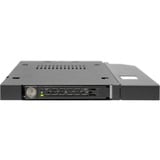 Icy Dock MB411SKO-B ricambio per notebook, Telaio di montaggio Nero, Nero, Metallo, 128 mm, 130 mm, 12,7 mm, 215 g