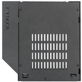 Icy Dock MB411SPO-2B pannello drive bay 2.5" Pannello portante Nero, Telaio di montaggio Nero, 2.5", Pannello portante, 2.5", Nero, Metallo, Plastica, 7 mm