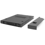 Icy Dock MB411SPO-B pannello drive bay Nero, Inquadramento Nero, 2.5", SATA, Serial Attached SCSI (SAS), Nero, Metallo, 6 Gbit/s, HDD, SSD