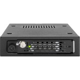 Icy Dock MB491SKL-B pannello drive bay 8,89 cm (3.5") Pannello portante Nero, Inquadramento Nero, 8,89 cm (3.5"), Pannello portante, 2.5", SATA, Serial Attached SCSI (SAS), Nero, Metallo