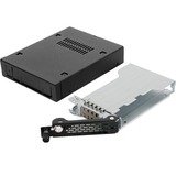 Icy Dock MB491SKL-B pannello drive bay 8,89 cm (3.5") Pannello portante Nero, Inquadramento Nero, 8,89 cm (3.5"), Pannello portante, 2.5", SATA, Serial Attached SCSI (SAS), Nero, Metallo
