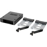 Icy Dock MB492SKL-B pannello drive bay Nero, Inquadramento Nero, 2.5", SATA, Serial Attached SCSI (SAS), Nero, Metallo, HDD, SSD, 25,4 mm