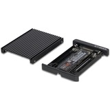 Icy Dock MB705M2P-B contenitore di unità di archiviazione Box esterno SSD Nero M.2, Convertitore Nero, Box esterno SSD, M.2, M.2, 32 Gbit/s, Nero