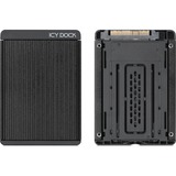 Icy Dock MB705M2P-B contenitore di unità di archiviazione Box esterno SSD Nero M.2, Convertitore Nero, Box esterno SSD, M.2, M.2, 32 Gbit/s, Nero