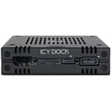 Icy Dock MB742SP-B pannello drive bay Nero, Inquadramento Nero, Nero, Metallo, Plastica, 9.5 mm, 12 Gbit/s, CE, REACH, 101,6 mm