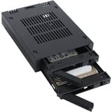 Icy Dock MB742SP-B pannello drive bay Nero, Inquadramento Nero, Nero, Metallo, Plastica, 9.5 mm, 12 Gbit/s, CE, REACH, 101,6 mm