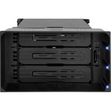 Icy Dock MB830SP-B contenitore di unità di archiviazione Box esterno HDD Nero 3.5", Inquadramento Nero, Box esterno HDD, 3.5", SAS, SATA, 6 Gbit/s, Hot-swap, Nero