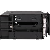 Icy Dock MB830SP-B contenitore di unità di archiviazione Box esterno HDD Nero 3.5", Inquadramento Nero, Box esterno HDD, 3.5", SAS, SATA, 6 Gbit/s, Hot-swap, Nero