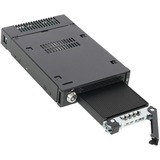 Icy Dock MB833M2K-B contenitore di unità di archiviazione Box esterno SSD Nero M.2, Inquadramento Nero, Box esterno SSD, M.2, SAS, 32 Gbit/s, Nero