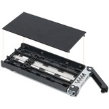 Icy Dock MB833M2K-B contenitore di unità di archiviazione Box esterno SSD Nero M.2, Inquadramento Nero, Box esterno SSD, M.2, SAS, 32 Gbit/s, Nero