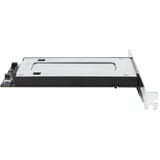 Icy Dock MB840M2P-B scheda di interfaccia e adattatore Interno M.2, Telaio di montaggio Nero/Argento, PCIe, M.2, PCIe 3.0, Nero, Argento, Passivo, 32 Gbit/s
