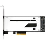 Icy Dock MB840M2P-B scheda di interfaccia e adattatore Interno M.2, Telaio di montaggio Nero/Argento, PCIe, M.2, PCIe 3.0, Nero, Argento, Passivo, 32 Gbit/s