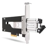 Icy Dock MB840M2P-B scheda di interfaccia e adattatore Interno M.2, Telaio di montaggio Nero/Argento, PCIe, M.2, PCIe 3.0, Nero, Argento, Passivo, 32 Gbit/s