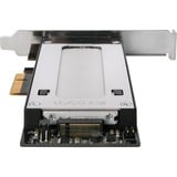Icy Dock MB840M2P-B scheda di interfaccia e adattatore Interno M.2, Telaio di montaggio Nero/Argento, PCIe, M.2, PCIe 3.0, Nero, Argento, Passivo, 32 Gbit/s
