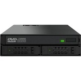 Icy Dock MB994IPO-3SB pannello drive bay 2x 2,5" Vassoio per unità di memorizzazione Nero, Inquadramento Nero, 2x 2,5", Vassoio per unità di memorizzazione, Nero, 1 ventola(e), 4 cm, 6 Gbit/s