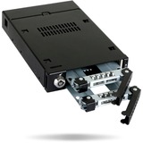 Icy Dock ToughArmor 2.5" Enclosure HDD/SSD Nero, Inquadramento Nero, 2.5", Seriale ATA II, 7,9.5 mm, 0, 1, BIG, JBOD, Enclosure HDD/SSD, Nero