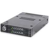 Icy Dock ToughArmor MB834M2K-B Box esterno SSD Nero M.2, Inquadramento Nero, Box esterno SSD, M.2, SAS, 32 Gbit/s, Hot-swap, Nero