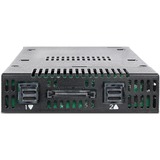 Icy Dock ToughArmor MB834M2K-B Box esterno SSD Nero M.2, Inquadramento Nero, Box esterno SSD, M.2, SAS, 32 Gbit/s, Hot-swap, Nero