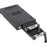 Icy Dock ToughArmor MB834M2K-B Box esterno SSD Nero M.2, Inquadramento Nero, Box esterno SSD, M.2, SAS, 32 Gbit/s, Hot-swap, Nero