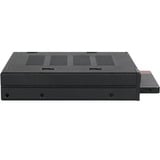 Icy Dock flexiDOCK MB521SP-B Nero, Inquadramento Nero, Nero, Metallo, Plastica, 15 mm, 6 Gbit/s, HDD, Potenza, CE, REACH