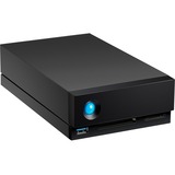 LaCie 1big Dock disco rigido esterno 8000 GB Nero, Hard-disk Nero, 8000 GB, 3.5", 3.2 Gen 1 (3.1 Gen 1), 7200 Giri/min, Nero