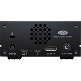 LaCie 1big Dock disco rigido esterno 8000 GB Nero, Hard-disk Nero, 8000 GB, 3.5", 3.2 Gen 1 (3.1 Gen 1), 7200 Giri/min, Nero