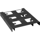 Sharkoon 3.5'' BayExtension Black, Telaio di montaggio Nero, 88 g, 102 mm, 120 mm, 24 mm