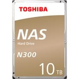 Toshiba N300 3.5" 10000 GB SATA, Hard-disk 3.5", 10000 GB, 7200 Giri/min, Vendita al dettaglio