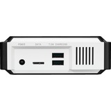 WD D10 disco rigido esterno 12000 GB Nero, Hard-disk Nero/Bianco, 12000 GB, 3.2 Gen 2 (3.1 Gen 2), 7200 Giri/min, Nero