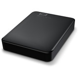 WD Elements Portable disco rigido esterno 5000 GB Nero, Hard-disk Nero, 5000 GB, 3.2 Gen 1 (3.1 Gen 1), Nero