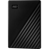WD My Passport disco rigido esterno 5000 GB Nero, Hard-disk Nero, 5000 GB, 3.2 Gen 1 (3.1 Gen 1), Nero