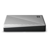 WD WDBFTM0040BSL-WESN disco rigido esterno 4000 GB Argento, Hard-disk argento/Nero, 4000 GB, 3.2 Gen 1 (3.1 Gen 1), Argento