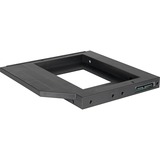 DeLOCK 61993 accessori per notebook, Telaio di montaggio Nero, Nero, 128 mm, 128 mm, 12 mm, 13,3 cm (5.25")