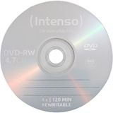 Intenso DVD+R 4.7GB, 16x 4,7 GB 25 pz, Supporti vergini DVD 16x, DVD+R, 120 mm, Scatola per torte, 25 pz, 4,7 GB