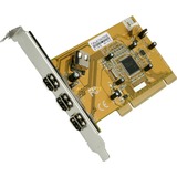 Dawicontrol DC-1394 PCI FireWire Controller scheda di interfaccia e adattatore, Controllore PCI, TI 43AB23, 100 Mbit/s, PC, Cablato, Windows 2003/Vista/2000/XP, Vendita al dettaglio