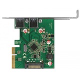 DeLOCK 90298 scheda di interfaccia e adattatore Interno USB 3.2 Gen 1 (3.1 Gen 1), Controller USB PCIe, USB 3.2 Gen 1 (3.1 Gen 1), PCIe 3.0, Cina, Asmedia ASM3142, 10 Gbit/s