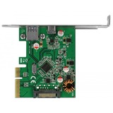 DeLOCK 90299 scheda di interfaccia e adattatore Interno USB 3.2 Gen 1 (3.1 Gen 1), Controller USB PCIe, USB 3.2 Gen 1 (3.1 Gen 1), PCIe 3.0, Cina, Asmedia ASM3142, 10 Gbit/s