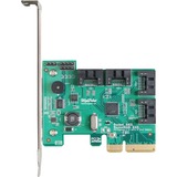 HighPoint RocketRAID 640L scheda di interfaccia e adattatore Interno SATA, Controller Serial ATA PCIe, SATA, PC, 6 Gbit/s, 0, 1, 5, 10, 50, JBOD, 5 - 55 °C, Vendita al dettaglio
