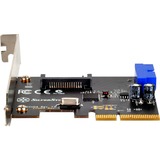 SilverStone ECU04-E scheda di interfaccia e adattatore Interno USB 3.2 Gen 1 (3.1 Gen 1), Controllore PCIe, USB 3.2 Gen 1 (3.1 Gen 1), A basso profilo, PCIe 2.0, 10 Gbit/s