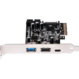 SilverStone ECU05 scheda di interfaccia e adattatore Interno USB 3.2 Gen 1 (3.1 Gen 1), Controllore PCIe, USB 3.2 Gen 1 (3.1 Gen 1), A basso profilo, PCIe 2.0, 10 Gbit/s, Windows 10 Education, Windows 10 Education x64, Windows 10 Enterprise, Windows 10 Enterprise x64,...