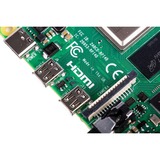 Raspberry Pi Foundation 4 Model B scheda di sviluppo 1,5 MHz BCM2711, Scheda madre verde, 1,5 MHz, BCM2711, 4096 MB, LPDDR4, MicroSD (TransFlash), 2.0/3.2 Gen 1 (3.1 Gen 1)